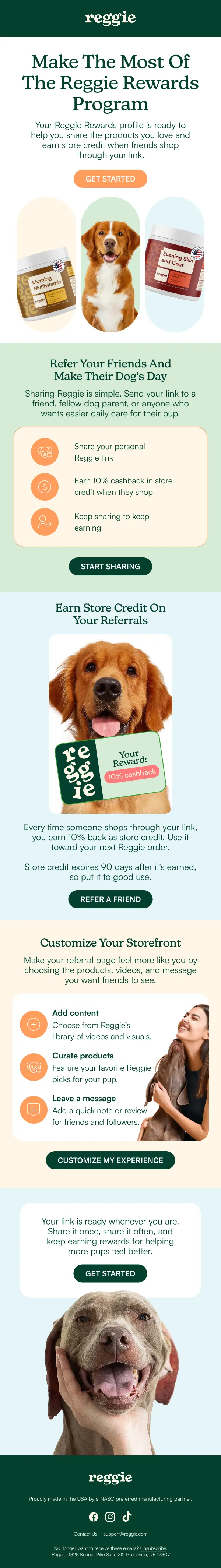 Reggie — Referral reactivation 1