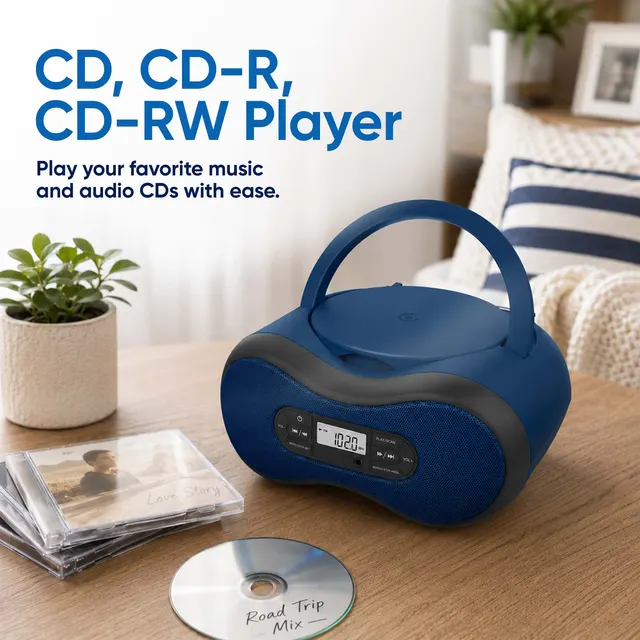 Bluetooth CD Boombox