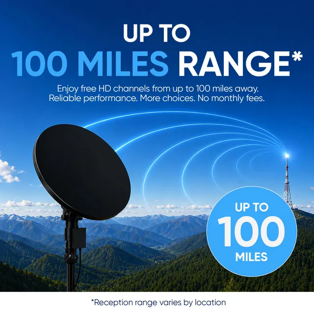 Motorized Outdoor Antenna